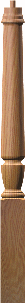 3010  Pin Top Starting Newel Post