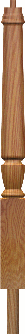 3012  Volute or Turnout Newel Post