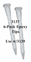 3037 6-Pack Epoxy Tips