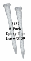 3037 6-Pack Epoxy Tips