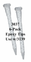 3037 6-Pack Epoxy Tips