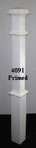 4091 Primed Box Newel Post
