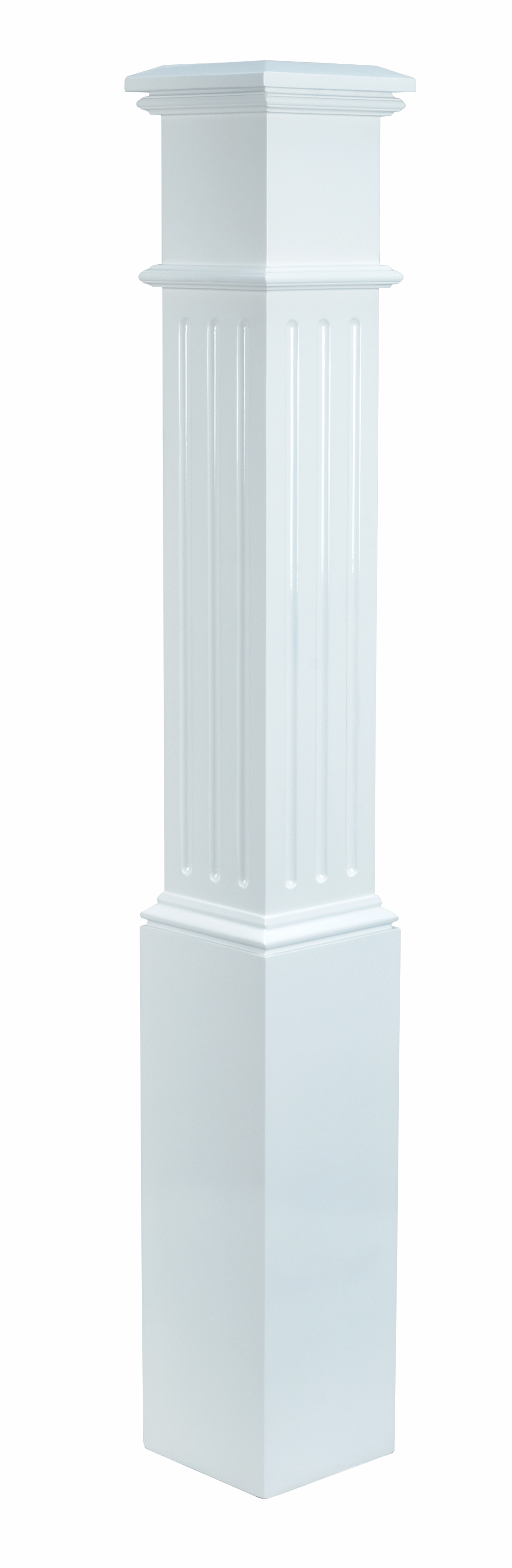 4092 Primed Box Newel Post