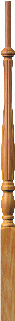 Fluted #5438 Country Classic Balusters 38"
