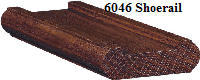 6046 or 6006 Shoerail for 1-3/4" Balusters