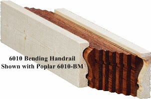 6010 Bending Handrail with Poplar Bending Mold