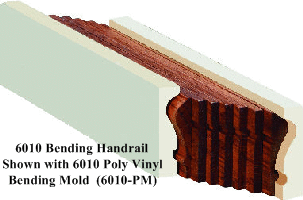 6010 Bending Rail with Poly Vinyl Bending Mold