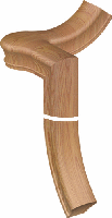 7265 Right Hand Gooseneck with Cap