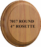 7017 Round Rosette