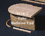8110 False Bullnose End