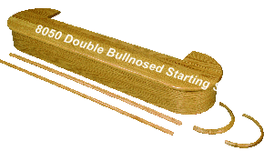 8050 Double Bullnosed Starting Step