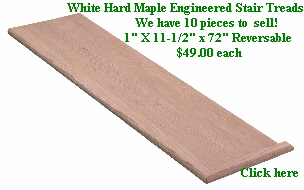 8070 American Cherry 48" Stair Treads