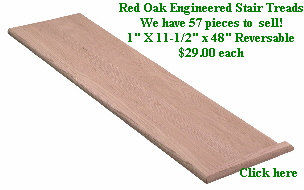 8070 American Cherry 48" Stair Treads