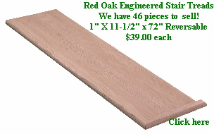 8070 American Cherry 48" Stair Treads