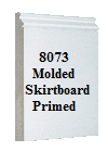 8073 Primed Molded Skirtboard