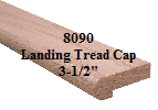 8090 3-1/4" Landing Tread Cap