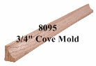 8095 3/4-inch cove mold