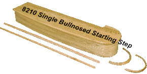 8210 Single Bullnosed Starting Step