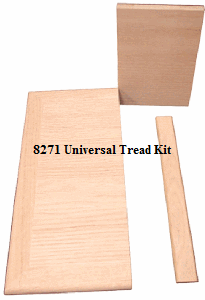 8271 Universal False Tread Kit with riser and mullion