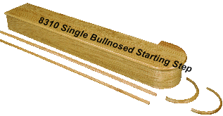 8310 Single Bullnosed Starting Step