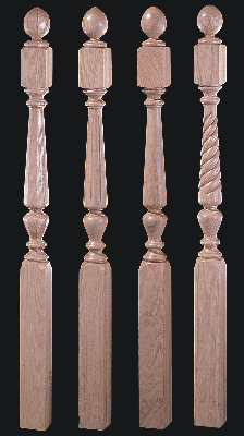 8542 Post to Post Jefferson Collection Newel Posts