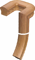 7290  Left Hand 180-degree Gooseneck without cap
