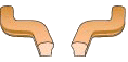 9115 Left and 9115 Right hand S-Fittings