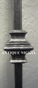 AntiqueNickel Finish
