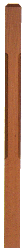 C-4000  Champhered S4S Newel Post