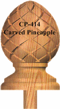 CP-414 Carved Pineapple Finial