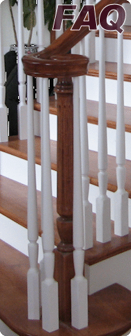 Box Newel Post Installation,  Spiral Stair, Stair Parts - FAQS