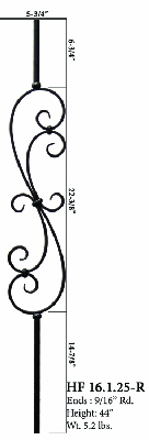 HF16.1.9 Gothic Single Basket