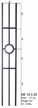 HF16.1.25-R Round S Scroll