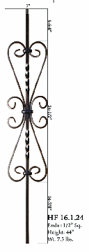HF16.1.25 5" S Scroll