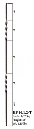 HF16_1_2-T Tubular Double Twist