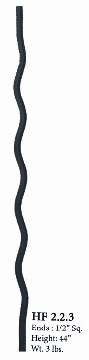 HF2.2.4 C-Scroll Baluster