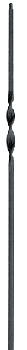 T-06 Single Ribbon Metal Baluster