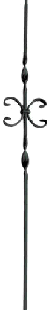 T-10 Single Butterfly  Baluster  Metal Baluster