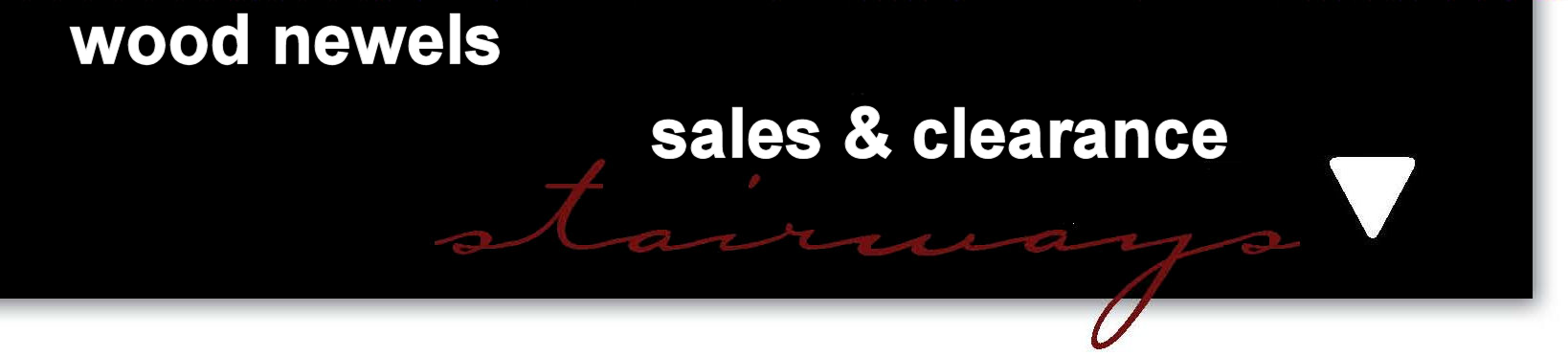 Wood Newel Post Sales and Clearance banner