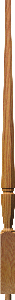 O-2015  Octagon Pin Top  Bunker Hill Baluster