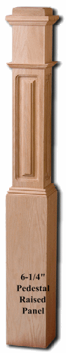 RP-991 Raised Panel Box Newel