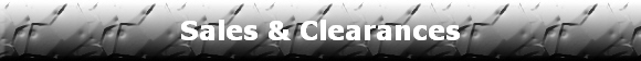Sales & Clearances