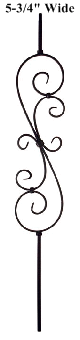 S-Scroll Baluster