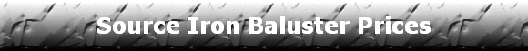 Source Iron Baluster Prices