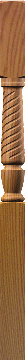 T-4135 Twist Landing Newel Post