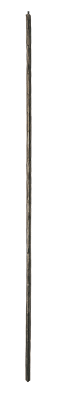 1074 16mm Round Plain Bar Iron Baluster
