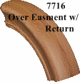7716 Overeasement w/Returned End