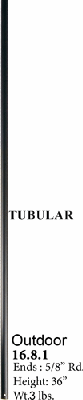 16.8.1 Tubular Exterior Iron Baluster
