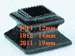 1811, 182, or 2811  Iron Shoe Flat Black