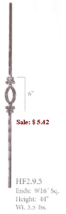 2.9.5 Single Oval Tuscan Baluster